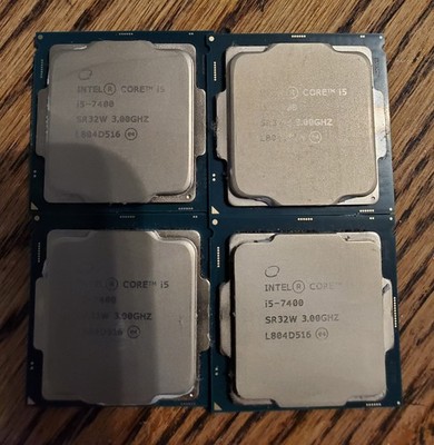 Intel Core i5-7400 Processor (3.00GHz, 4 Cores , Socket LGA 1151) 
