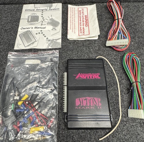 AVITAL CYCLONE MARK II 5240 FCC ID: I5MRX2 BRAIN USED/WIRES/AS SHOWN.