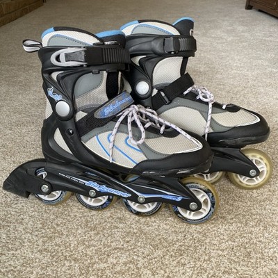Bladerunner Pro 80 Women's Rollerblades Size 7 Silver & Blue
