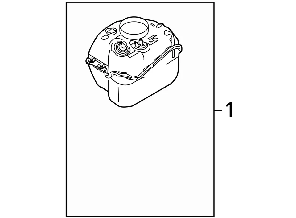 Exhaust Fluid Tank Fits 11-16 FORD F250SD PICKUP 5225300 - Изображение 4 из 4