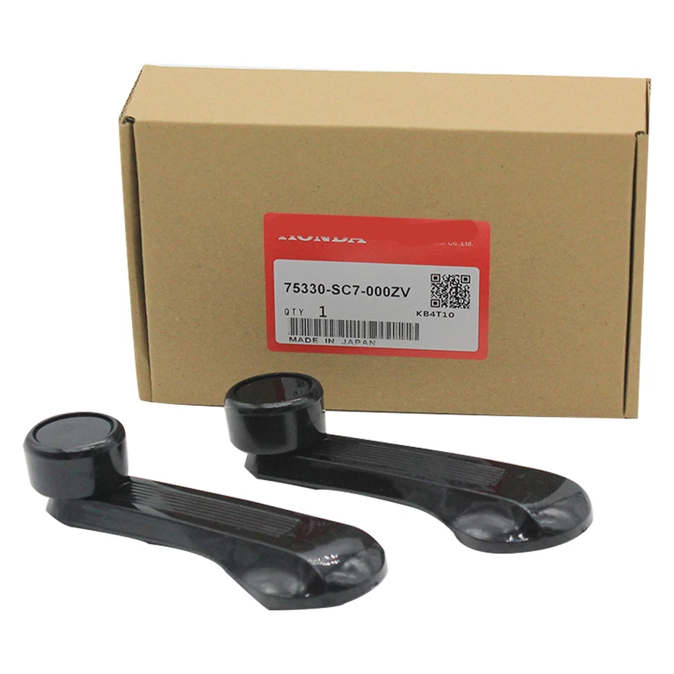 OEM Window Regulator Crank Handle Set For 96-00 Honda Civic EK EG6 SiR - Image 2 of 4