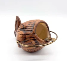 Vintage Ceramic Treasure Craft Chubby Fish Ashtray