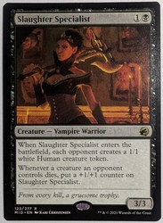 Slaughter Specialist 122/277 Innistrad: Midnight Hunt