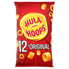 Hula Hoops Original Crisps Multipack 12X24g (PACK OF 2)