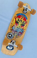 90s repop Dogtown Skates Bull Dog skateboard deck ZFlex trucks BDS DubCon wheels