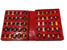 Lot Of 55 Mighty Beanz With Series 2 Case + Flip Track Classic/Star Wars/Series2