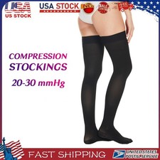 Compression Thigh Socks Leg Pain Relief Socks Knee Brace High Support Men Women