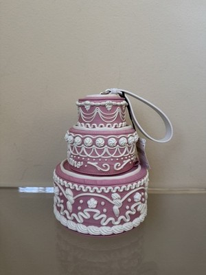 Moschino New Tiered Cake Vinyl Cake Bag Pink | eBay