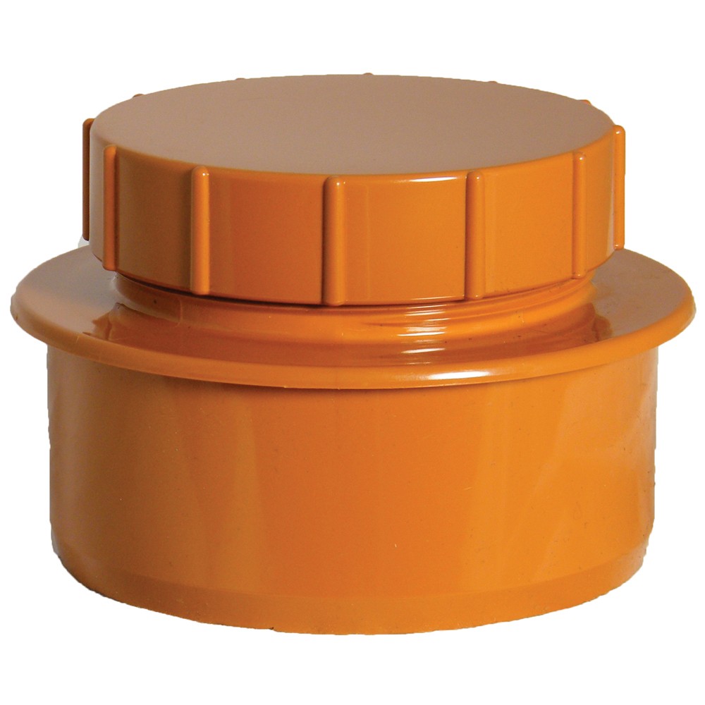 Floplast Underground Drainage D292 Access Cap 110mm