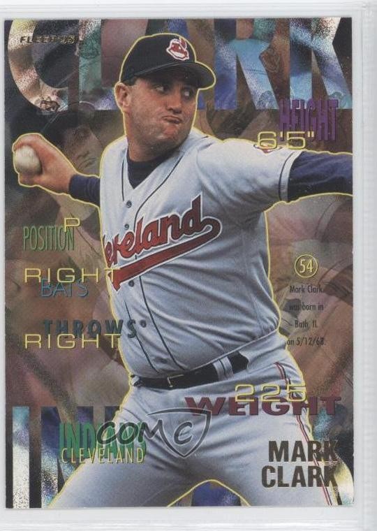 1995 Fleer Mark Clark #133 0b5