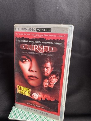 Cursed Extended Edition UMD Video PSP Horror Wes Craven Christina Ricci Bonus