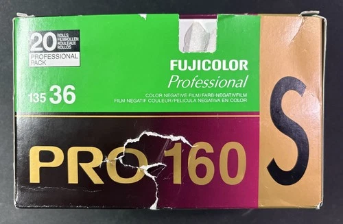 RARE Fujicolor 160S, 136 36, ISO 160/23°, 511-103 US; 13-36 Exposure Rolls - product listing photo