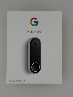 Google Nest Hello Video Doorbell (Wired) Model NC5100US Used Works Great