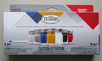 Testors Enamel Kit:Household, 6 Colors