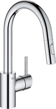 GROHE 31479001 Concetto Prep Kitchen Faucet, 1.75 GPM, Chrome