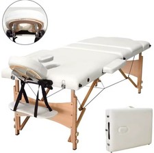 PORTABLE MASSAGE FOLDABLE TABLE BED TREATMENTS BEAUTY SPA REIKI FACIAL EYELASH
