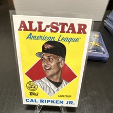 Topps Series 2 2023 Cal Ripken Jr. 35th Anniversary Insert 88AS-7