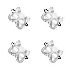 4 PCS Diy Blank Paintable Cat Mask Masks to Decorate Catmask Kit