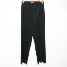 PLEATS PLEASE ISSEY MIYAKE Easy Pants PP55JF111 Size 2 Black Women Authentic