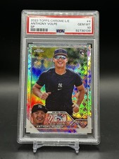 2023 Topps Chrome Logofractor Edition - Image Variation Anthony Volpe #4 (RC)