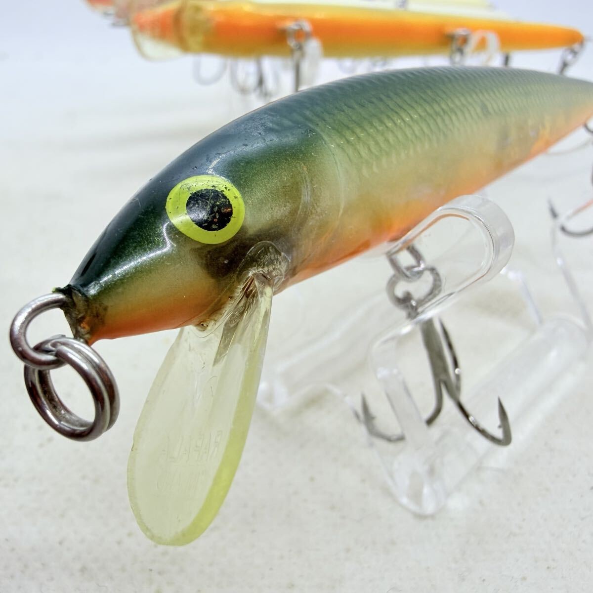 Rapala Husky Jerk Lures Set 4pcs HJ-14, HJ-12, HJ-10 Used/Good Condition - Image 7