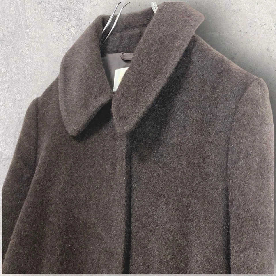 [Harrods] Long coat M 100% wool (68% alpaca) Made in Italy - Image 4 of 4