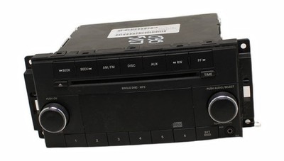 Stereo Am-fm-cd ID RES Fits 2008-2011 NITRO Quality Authentic OEM