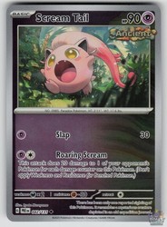 Scream Tail 042/131 Prismatic Evolutions Reverse Holo