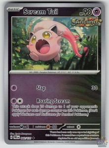 Scream Tail 042/131 Prismatic Evolutions Reverse Holo