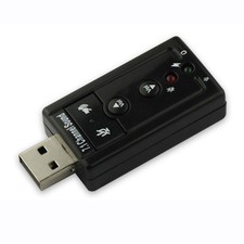Elevate Your Audio Experience with USB Sound Card 7 1 Channel Compact Design