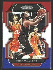 2021-22 Panini Prizm #232 Fred VanVleet Red White and Blue