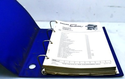 Philips Orgeln Manuals Sammlung Serviceunterlagen Schaltplan Konvolut