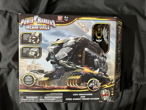 Power Rangers Megaforce Lion Mechazord And Robo Knight Figure