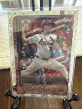 2025 Topps Chrome - Michael McGreevy #29 X-Fractor (RC)