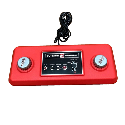 Coca-Cola TV-Game Sportstron Pong Console Red Vintage 1978 Tested