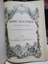 La Mode Illustrée Année 1882 Complete