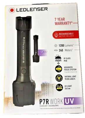 LEDLENSER LED LENSER® Taschenlampe P7R Work UV LED Lampe Leuchte LENSER® 502601