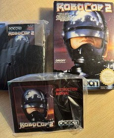 Original Nintendo NES Robocop 2 Video Game Boxed with Manual