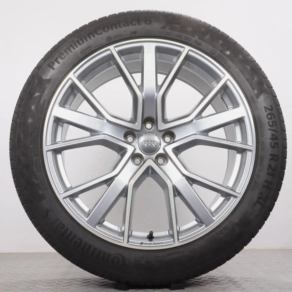 Sommerräder Audi etron GE & Q8 e-tron 21 Zoll Original Felgen Sommerreifen DOT20 - Bild 2 von 4