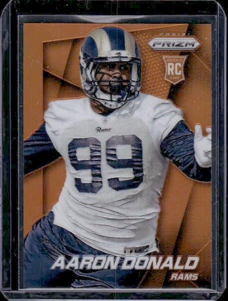 Aaron Donald 2014 Panini Prizm Orange Prizm Rookie