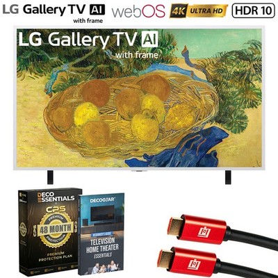 LG 55'' Gallery TV with Frame LX7B Mini LED 4K TV 2026 w/ 4 YR Warranty Bundle
