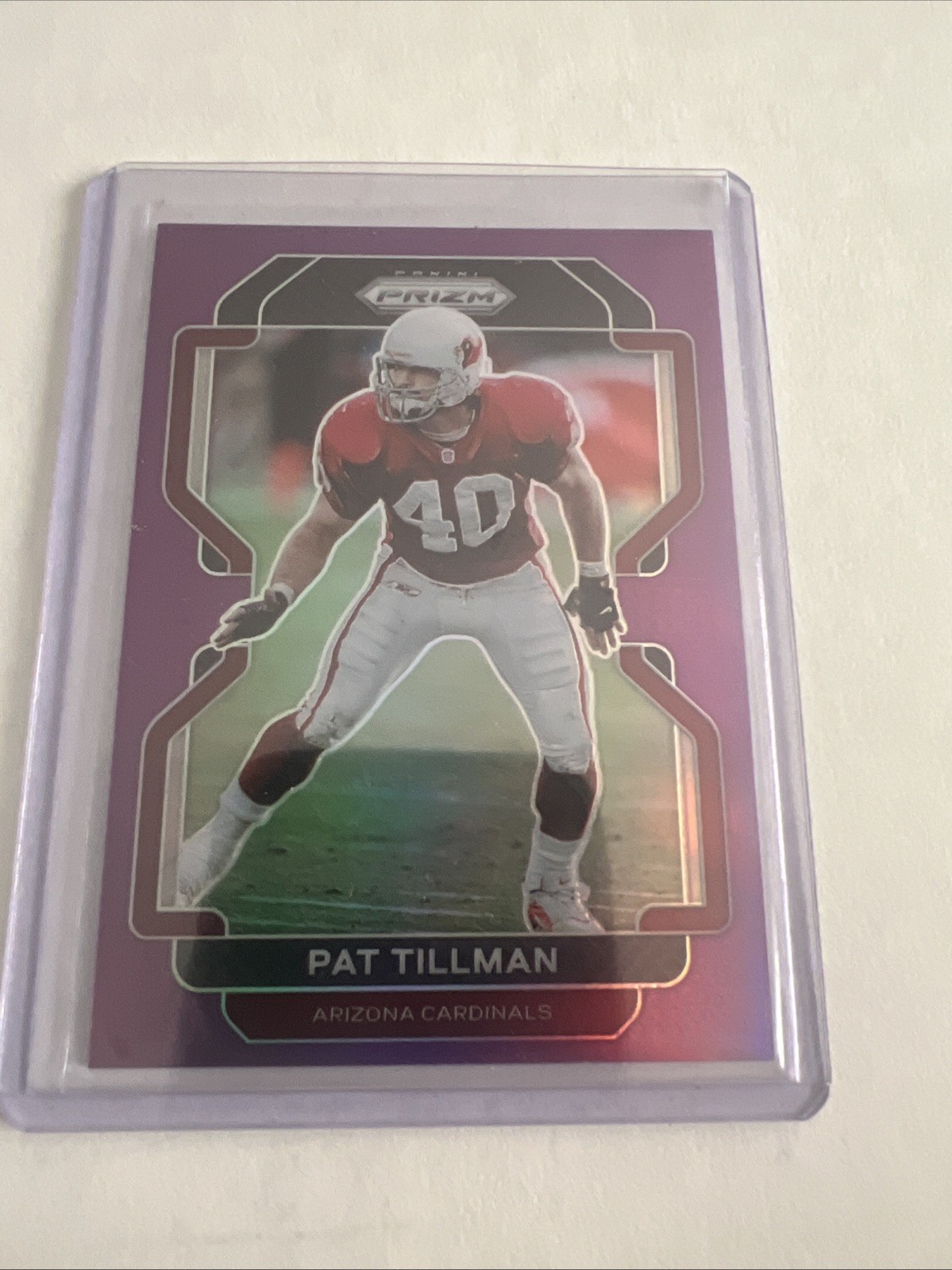 2021 Panini Prizm - Pat Tillman #83 Purple Prizm /125