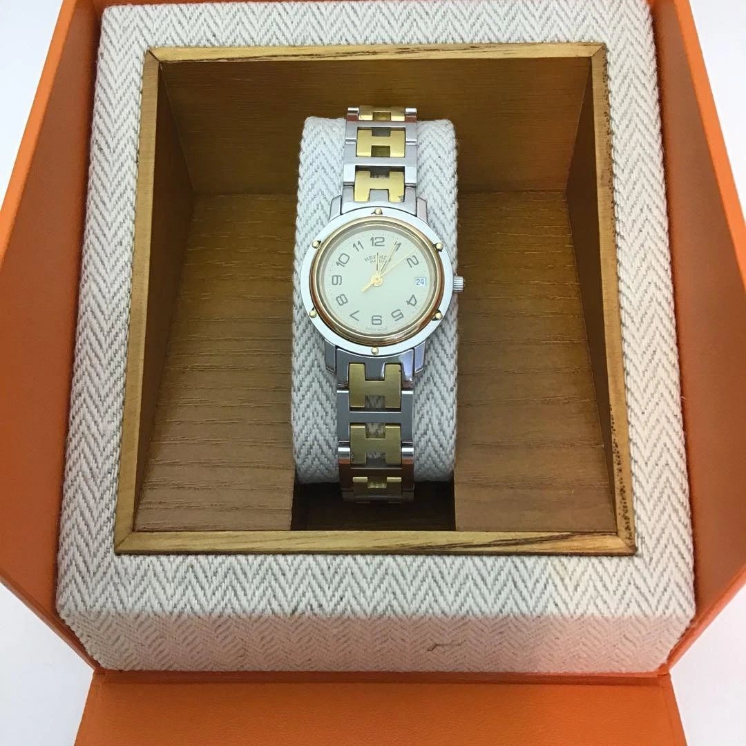 HERMÈS Final Hermes Clipper Donna Argento Oro Cl3.240