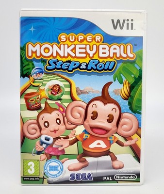 Super Monkey Ball: Step & Roll - Nintendo Wii - PAL - Excellent bis NM