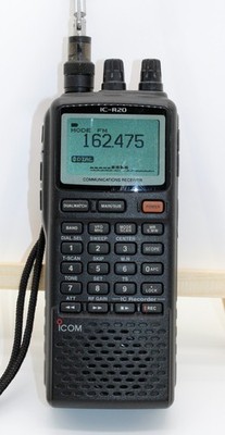 Icom IC-R20 通信受信機 ICOM IC R20 Handheld Receiver/Scanner with IC Recorder and