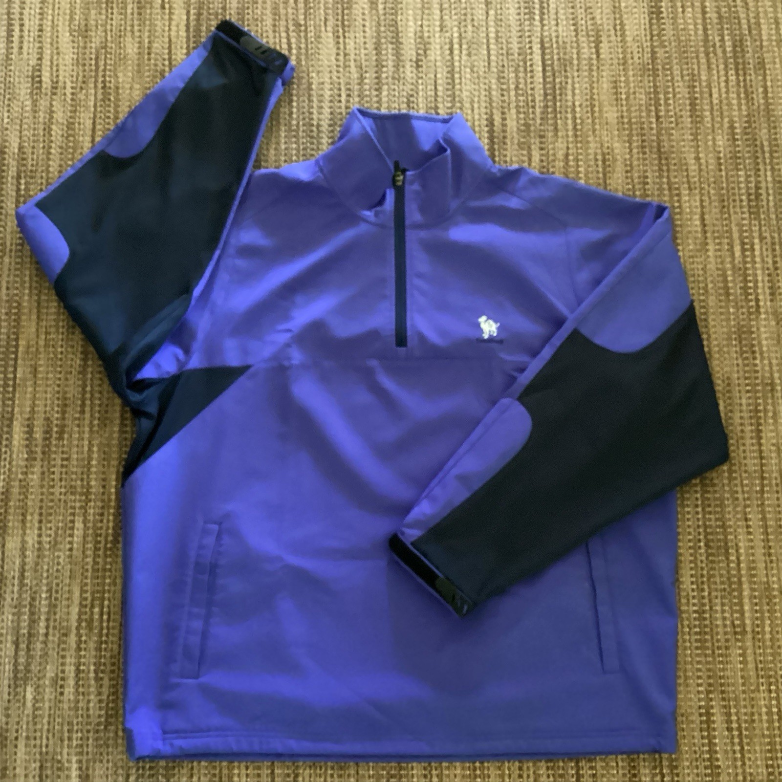 ZERO RESTRICTION Tour Series Thermal Grid Waffle CAMELBACK 1/4 Zip Jacket 3XL