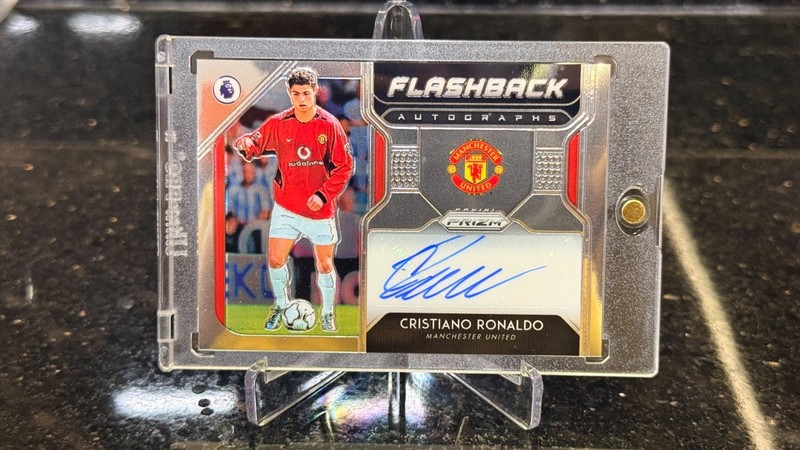 2019 Panini Prizm Flashback Autographs Cristiano Ronaldo Auto