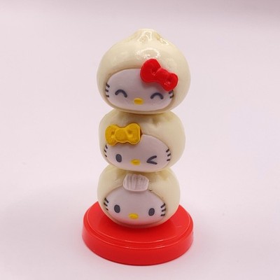 Chinese Steamed Bun Hello Kitty Choco Egg Mini Figur Sanrio Japan Anime D2