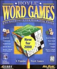 Hoyle Word Games 1999 PC CD anagrams word search crosswords hangman doublecross