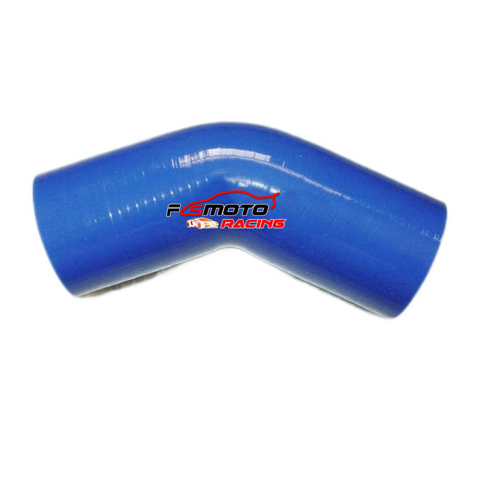 45 Degree Elbow Hose 76mm 3 ID 45-Degree Silicone Hose Elbow 45 Degree Elbow Hose 76mm 3 ID 45-Degree Silicone Hose Elbow